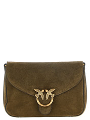PINKO Bicolor Calfskin Crossbody Bag