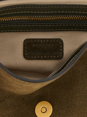 PINKO Bicolor Calfskin Crossbody Bag