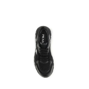 Prada Black Fabric Athletic Sneakers