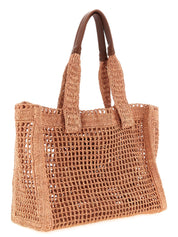 Chloé Multicolor Raffia Tote Bag