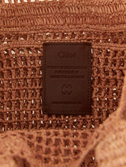 Chloé Multicolor Raffia Tote Bag