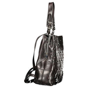 Desigual Black Polyurethane Women's Backpack