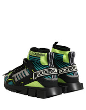 Dolce & Gabbana Multicolor Sorrento Socks Men Sneakers Shoes