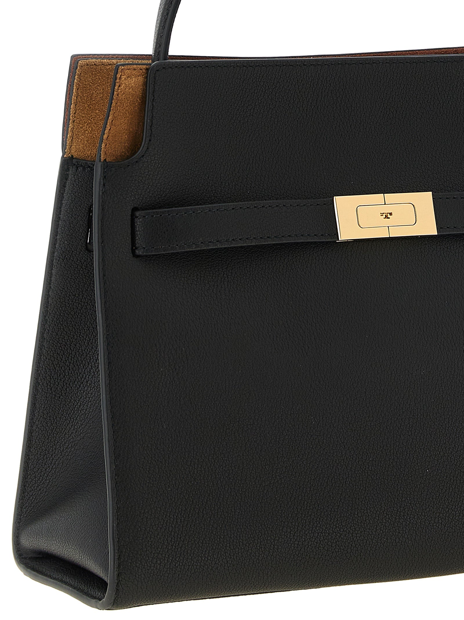 Tory Burch Black Lambskin Shoulder Bag
