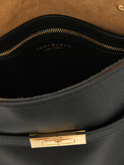 Tory Burch Black Lambskin Shoulder Bag