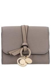 Chloé Gray Calfskin Cardholder