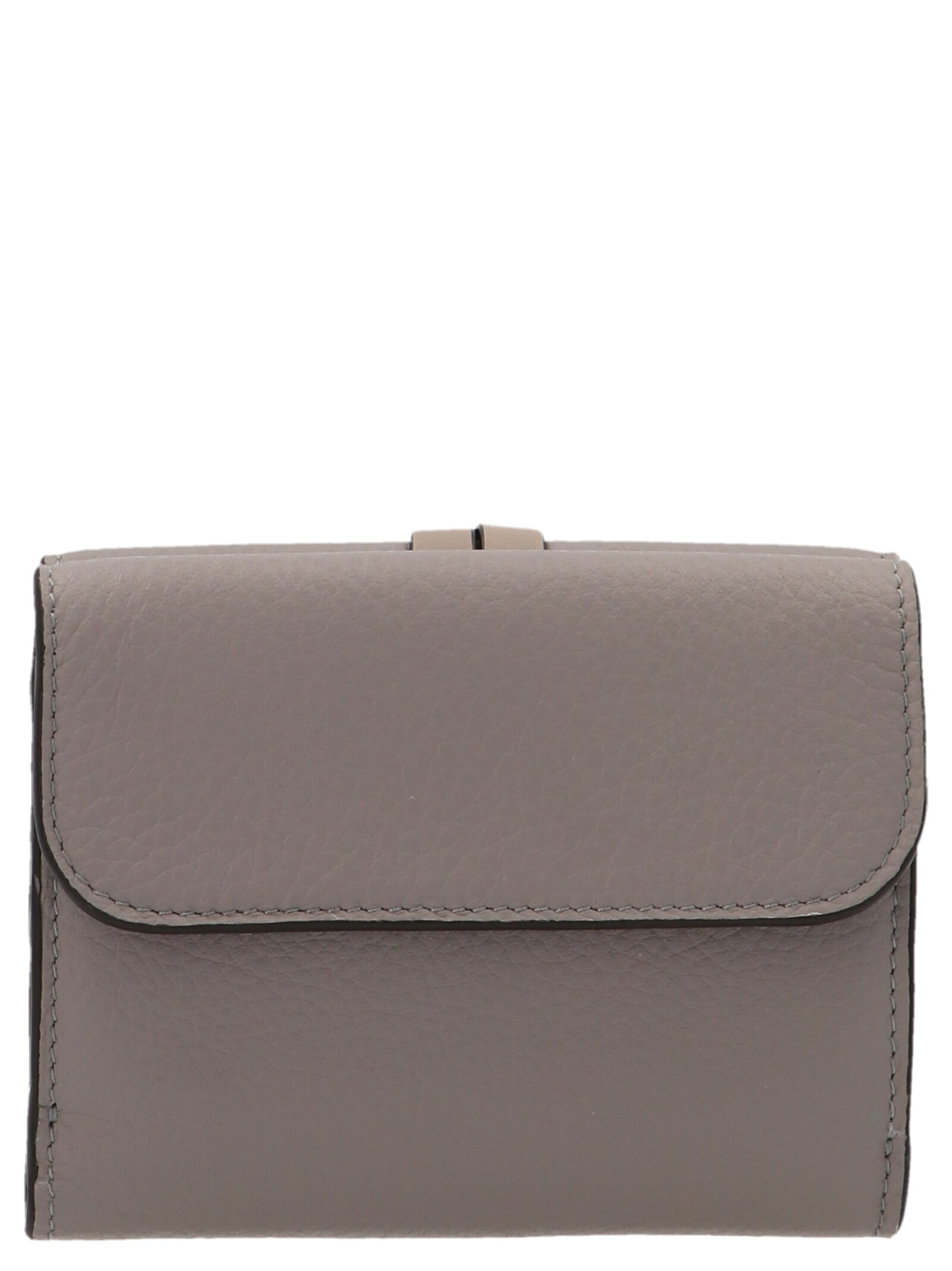 Chloé Gray Calfskin Cardholder
