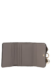 Chloé Gray Calfskin Cardholder