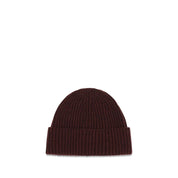 Brunello Cucinelli Bordeaux Cashmere Beanie