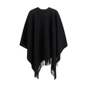 Fendi Black Wool Oves Aries Scarf