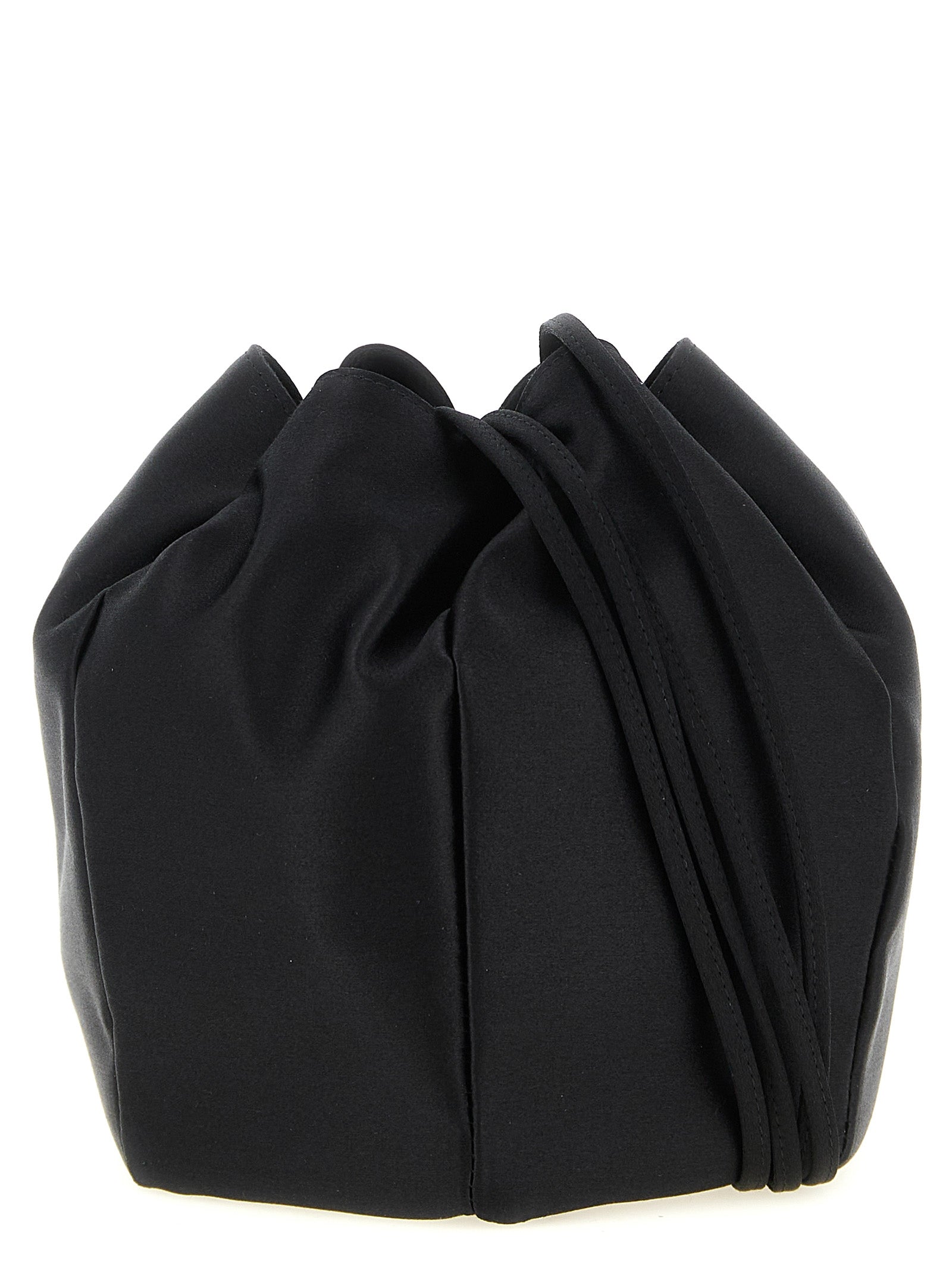 Prada Black Viscose Shoulder Bag