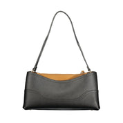 Twinset Nero Polyurethane Women Bag with Compartments and Central Pocket