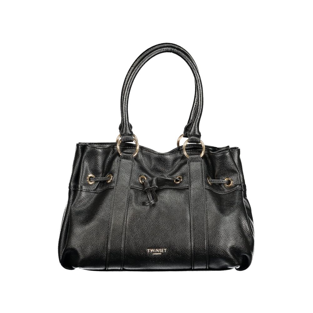 Twinset Nero Poliuretano Women Bag