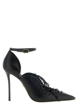 Dolce & Gabbana Black Calfskin High Heel Pumps