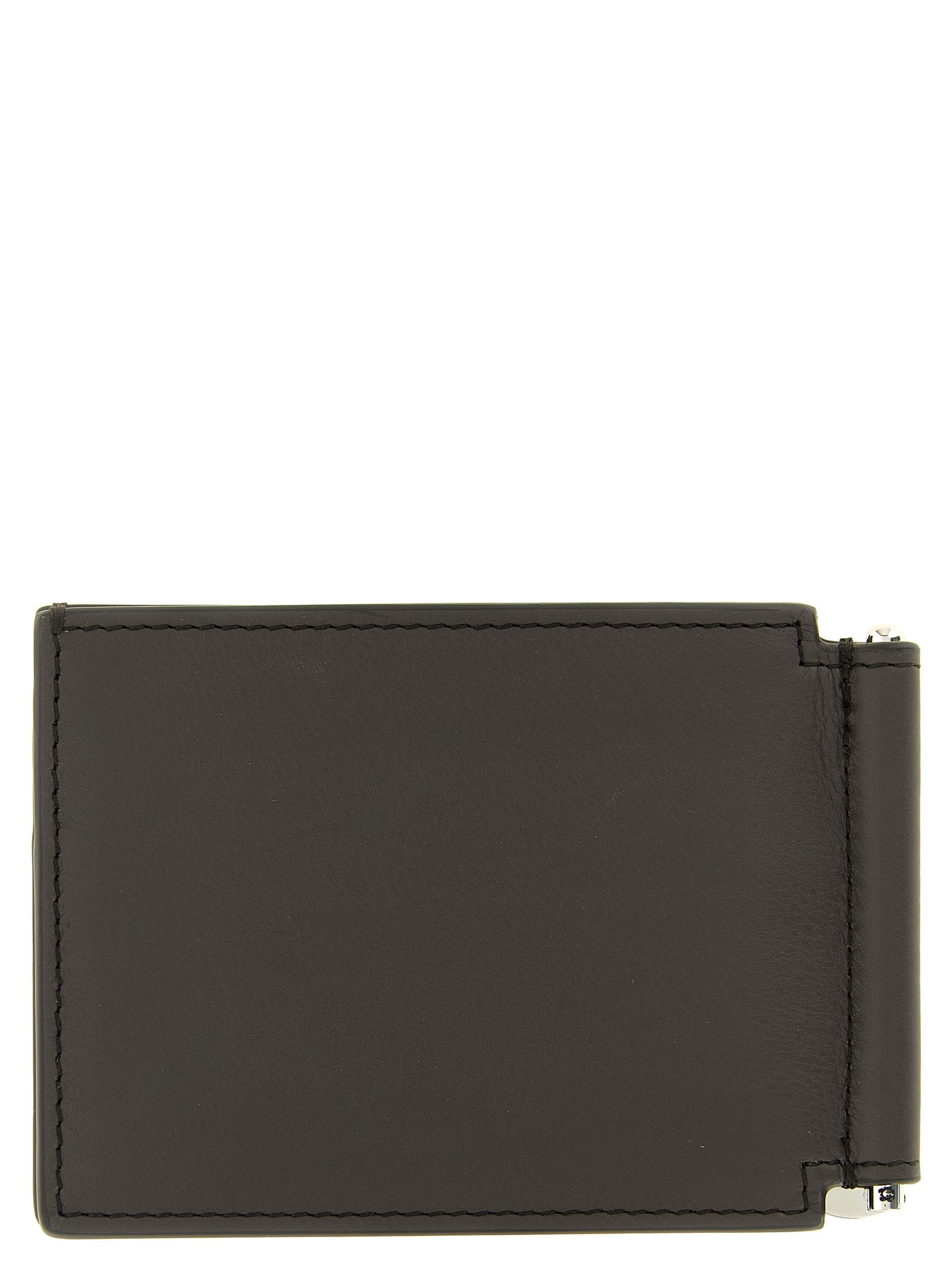 Brunello Cucinelli Brown Calfskin Money Clip