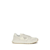 Prada Beige Calf Leather Bos Taurus Athletic Sneakers