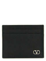 Valentino Garavani Black Calfskin Cardholder
