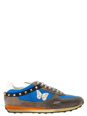 Valentino Garavani Multicolor Calfskin Low Top Sneakers