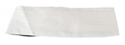 Dolce & Gabbana White Men Waist Belt 100% Silk Cummerbund Dolce & Gabbana