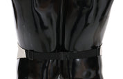 White Men Waist Belt 100% Silk Cummerbund