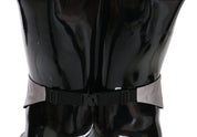 Gray Men Waist Belt 100% Silk Cummerbund
