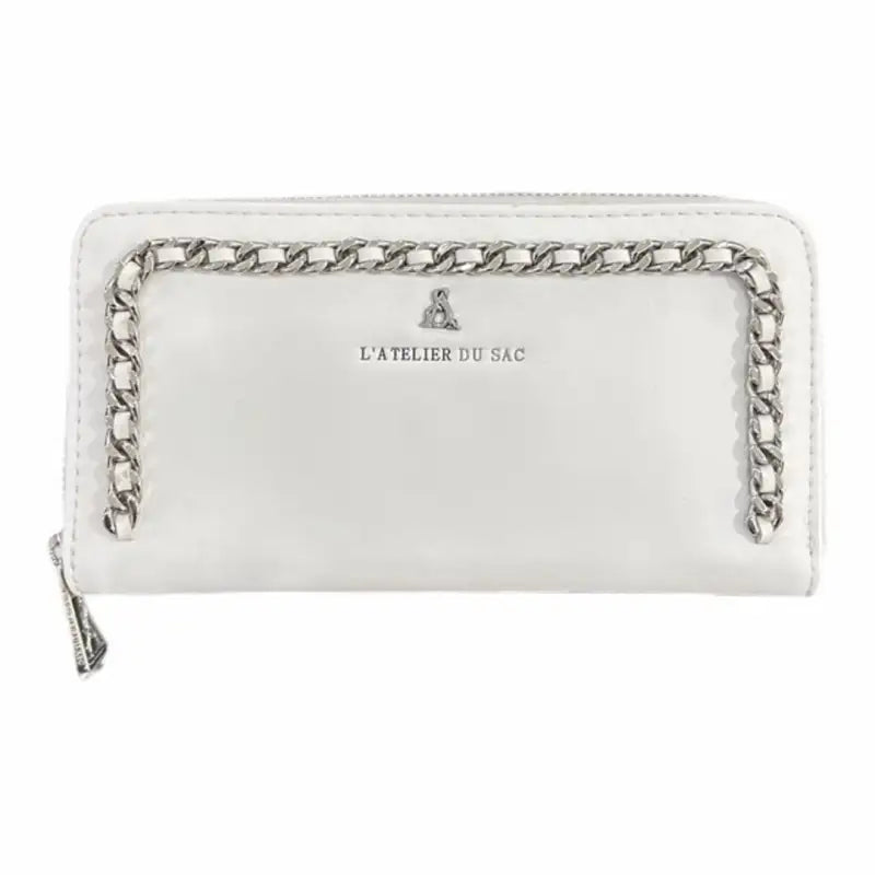 12406-LOV-S2A Portafoglio L’Atelier du Sac Bianco 0000000517 - UNICA / Bianco - Portafoglio