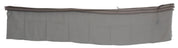 Costume National Gray Fringe Neck Wrap Cotton Scarf