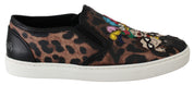 Dolce & Gabbana Leather Leopard #dgfamily Loafers Shoes Dolce & Gabbana