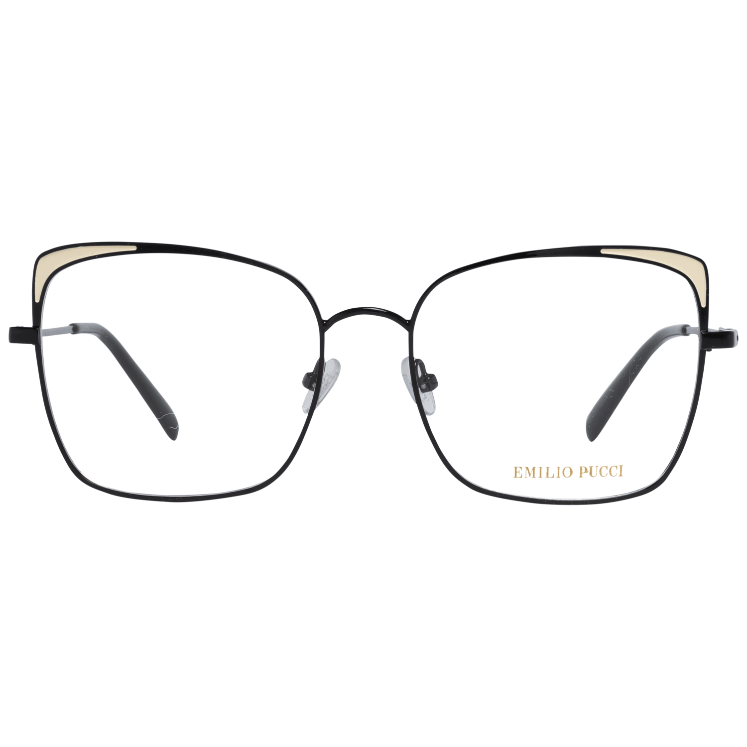 Black Metal Glasses (Frames)