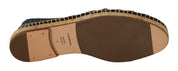Blue Gray Slip On Buffalo Espadrille Shoes