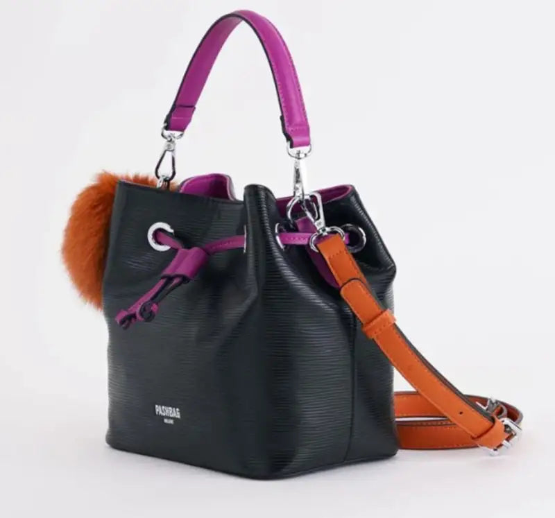 16243-VIB-W4M Secchiello Pash Bag Nero 0000000409 - UNICA / Nero - Secchiello
