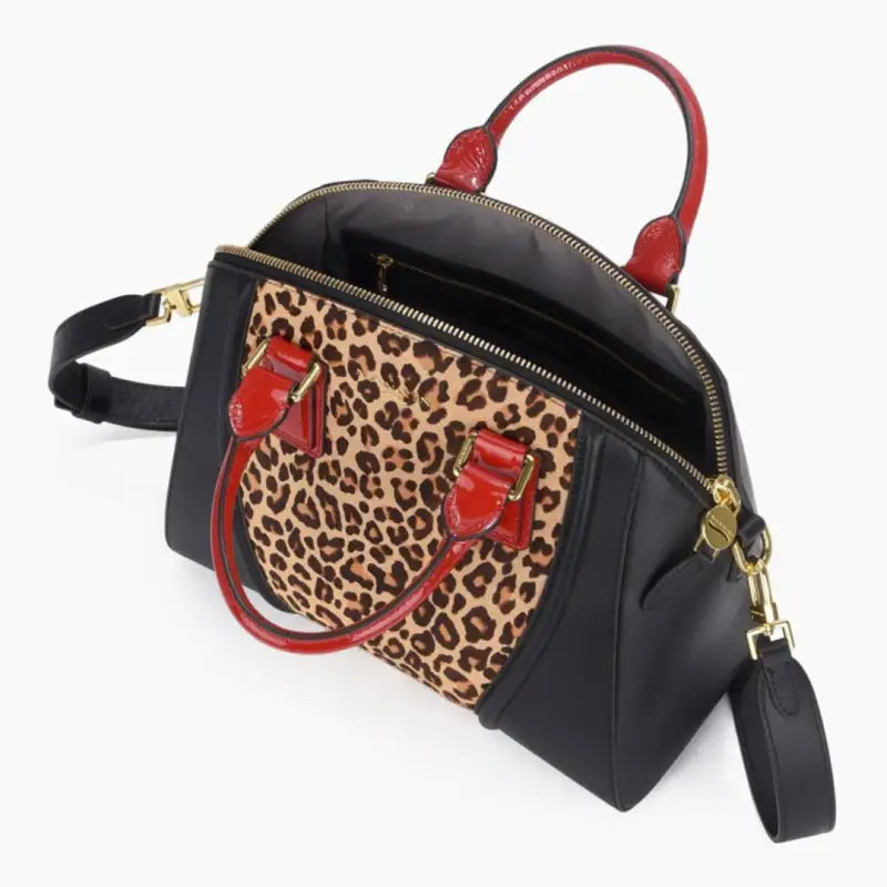 16415 BORSA A MANO Nannini Cuoio/Rosso 0000000083 - UNICA / Cuoio/Rosso - BORSA A MANO
