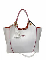 17437-ILL-S5B SHOULDER BAG Pash Bag White/Leather 0000000442