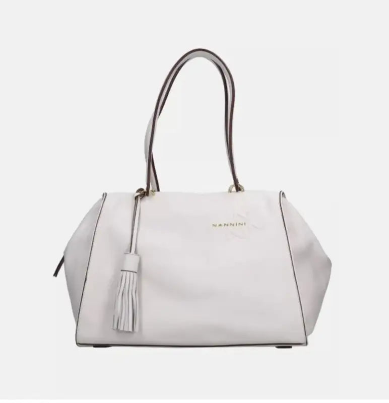 17451B BORSE SHOPPING Nannini Bianco 0000000339 - UNICA / Bianco - BORSE SHOPPING