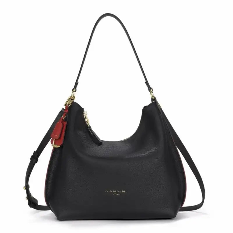 18765 BORSA A SPALLA Nannini Nero 0000000113 - UNICA / Nero - BORSA A SPALLA