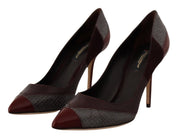 Multicolor Exotic Leather Heels Pumps Shoes