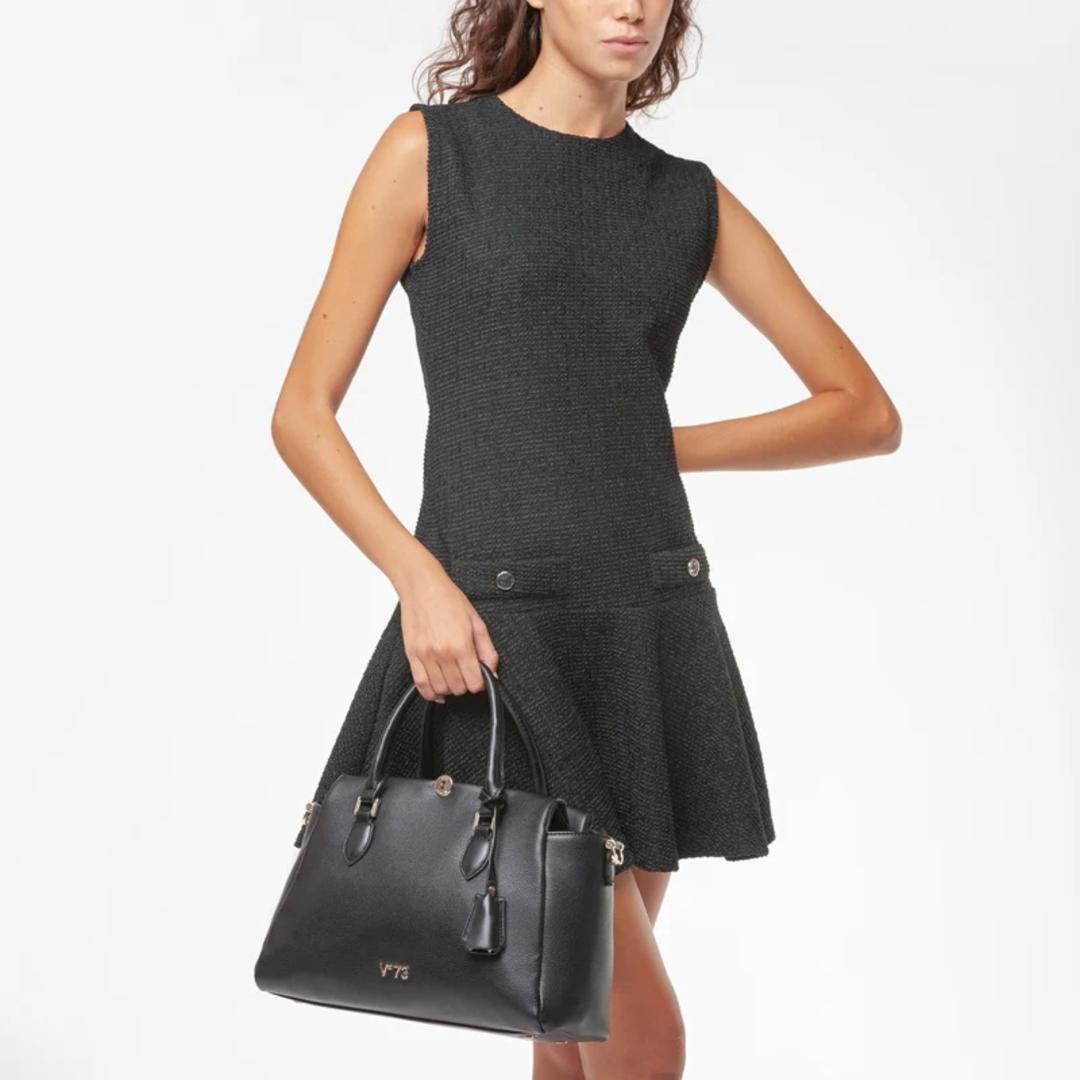 73BS9D102 BORSA A SPALLA V73 Nero 0000000079