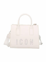 ICBS17A01  BORSE SHOPPING ICON Bianco 0000000560 ICON