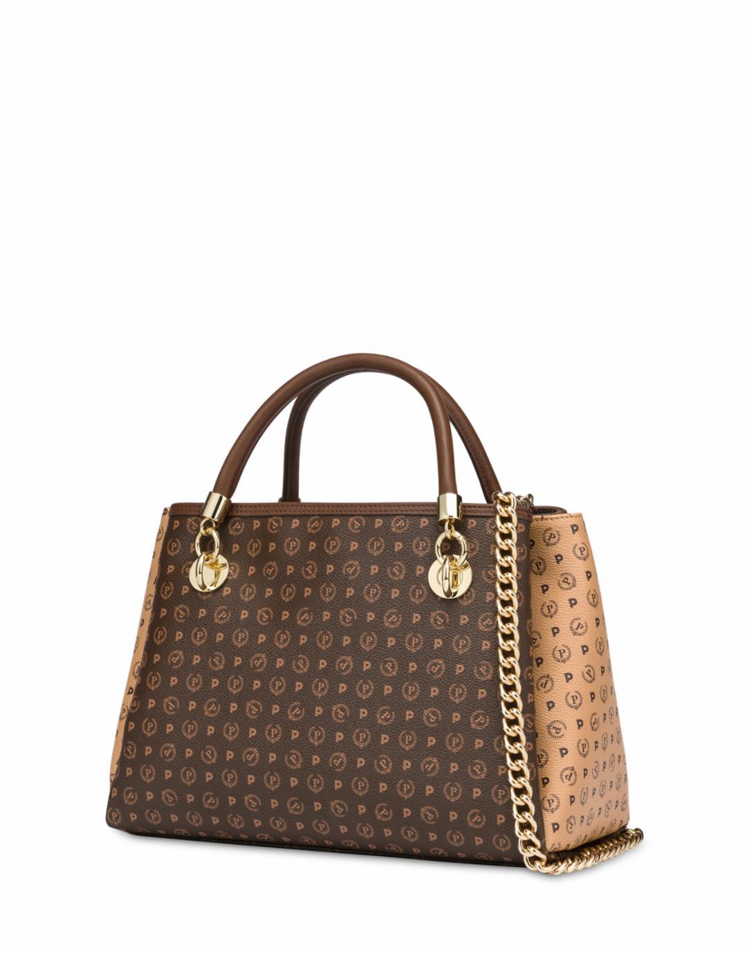 TE8471PP0DQ5330A  BORSA A MANO Pollini Marrone/Beige 0000000238