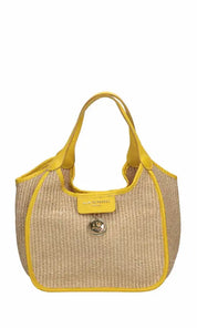 241001A BORSA A SPALLA Nannini Giallo 0000000344 - UNICA / Giallo - BORSA A SPALLA