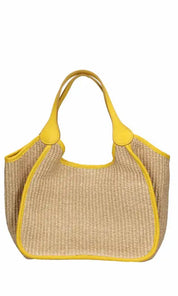 241001A BORSA A SPALLA Nannini Giallo 0000000344 - UNICA / Giallo - BORSA A SPALLA
