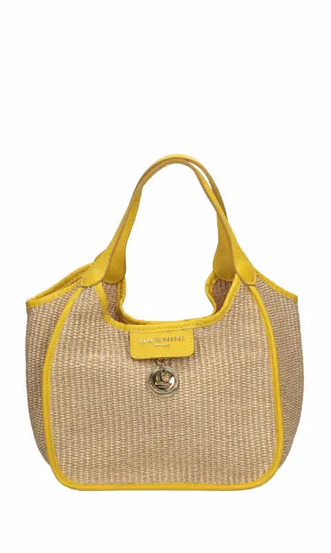 241001A BORSA A SPALLA Nannini Giallo 0000000344 - UNICA / Giallo - BORSA A SPALLA