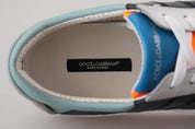 Multicolor Leather Sport Low Top Sneakers