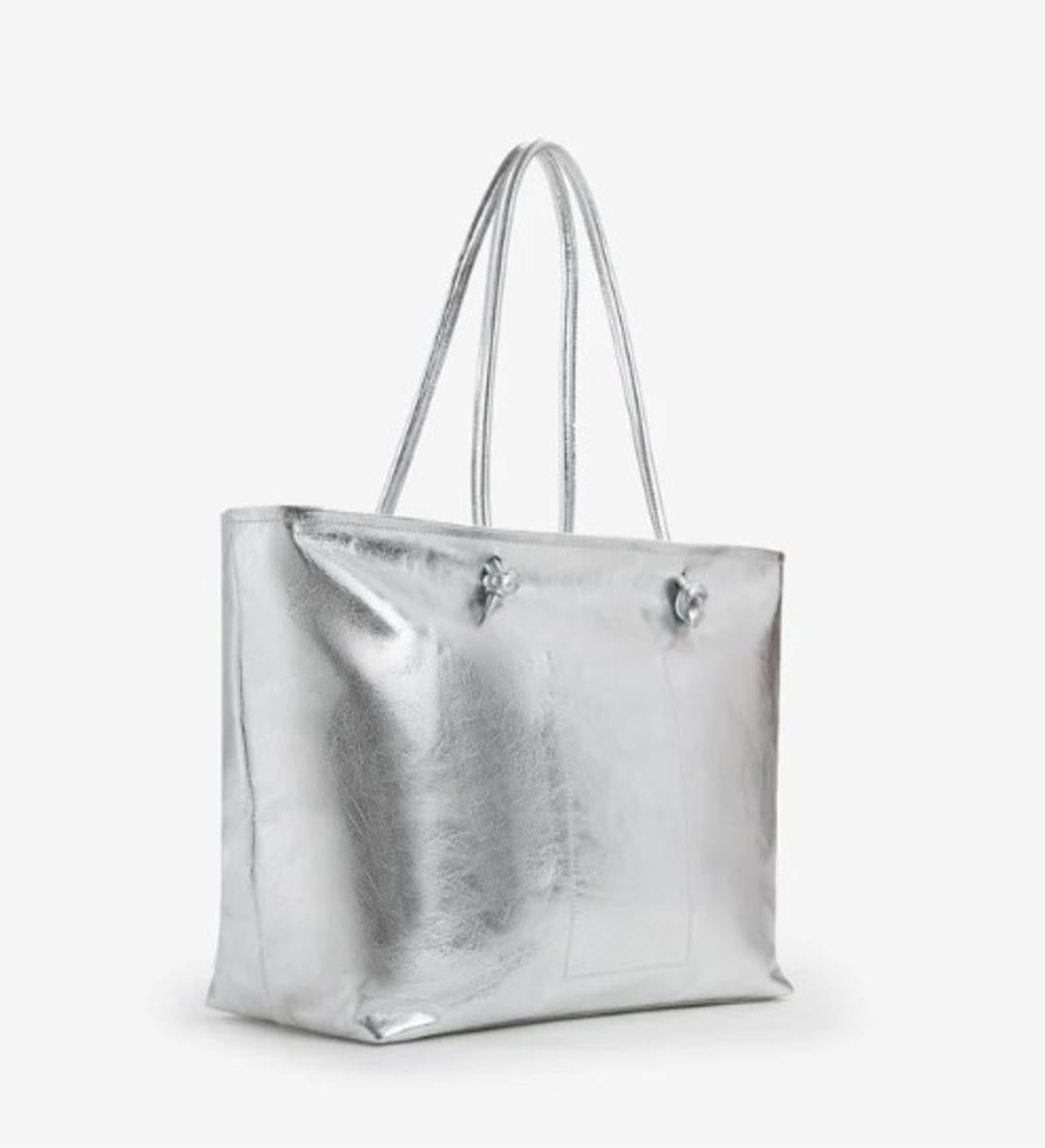 73BP9VT01 SHOPPING BAGS V73 Silver 0000000317