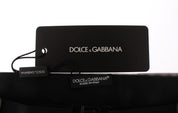 Silver Wide Belt Silk Cummerbund