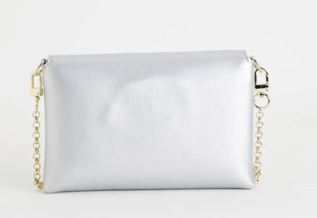 17180-MAE-S5M Pochette L'Atelier du Sac Argento 0000000377