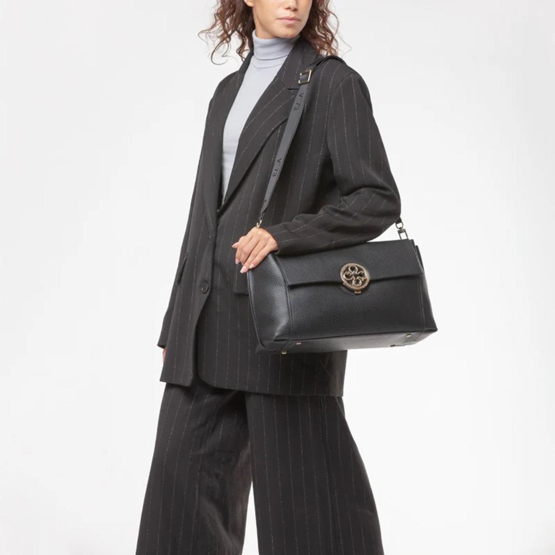 73BS9ER01 BORSA A MANO V73 Nero 0000000075