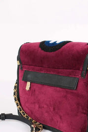 4100042344 BORSE A TRACOLLA V73 Bordeaux/Multicolor 0000000104