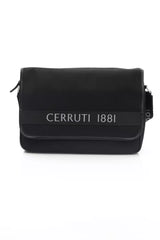 Black Nylon Women Crossbody Bag