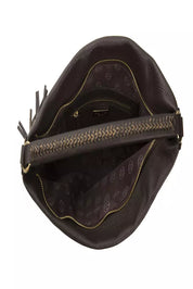 Brown Leather Women Shoulder Bag